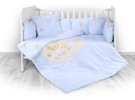 Bed linen LILI 60/120 RANFORCE PP BEAR PARTY BLUE - Children's Bedding