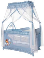 Travel cot and playpen 2in1 Lorelli MAGIC SLEEP + canopy BLUE ADVENTURE - Travel Bed