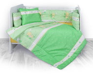 Bed linen LILI 60/120 RANFORCE LITTLE DUCKS GREEN - Children's Bedding