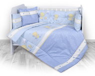 Bed linen LILI 60/120 RANFORCE LITTLE DUCKS BLUE - Children's Bedding