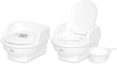 Lorelli THRONE BEAR WHITE potty - Potty - Main image