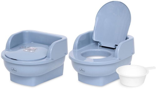 Lorelli THRONE BEAR DARK BLUE potty - Potty - Main image