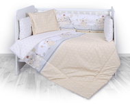 Bed linen LILI 60/120 RANFORCE BEAR TOYS BEIG - Children's Bedding
