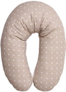 Nursing pillow 190x50 CM Lorelli RANFORCE CROWNS LATTE - Nursing Pillow