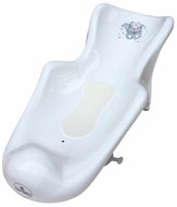 Lorelli bath mat with anti-slip ANTI SLIP BEAR WHITE - Baby Bath Pad