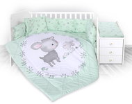Bed linen TREND RANFORCE LAMB GREEN - Children's Bedding