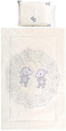 4 piece bed linen LORELLI RANFORCE PP HAPPY HIPPO BEIG - Children's Bedding