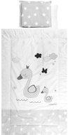 4 piece bed linen LORELLI RANFORCE PP SWAN GRAY - Children's Bedding