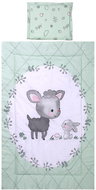 3 piece bed linen RANFORCE LAMB GREEN - Children's Bedding