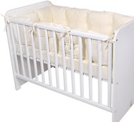 Lorelli UNI crib mantel 4 pcs. 60x120 CM BEIGE - Crib Bumper