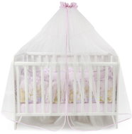 Mosquito net over cot Lorelli 480x150 CM PINK - Mosquito Net