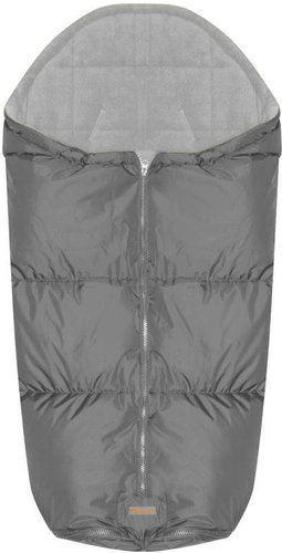 Lorelli THERMO winter stroller pouch GRAY/GRAY - Stroller Footmuff - Main image