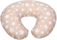 Nursing pillow 40x15x10 CM Lorelli HAPPY LITTLE STARS BEIGE - Nursing Pillow
