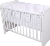 Lorelli UNI crib mantinel 4 pcs. 60x120 CM WHITE - Crib Bumper