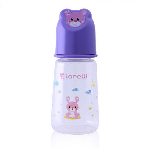 FEEDING BOTTLE 125 ML ANIMALS WITH CHARACTER HOOD - Baby Bottle - Main image