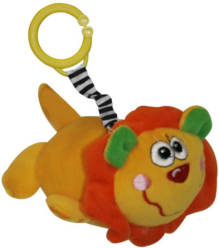 PLUSH ANIMAL TOY - LION WITH VIBRATION - Pushchair Toy - Main image