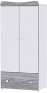 Skříň Lorelli EXCLUSIVE WHITE/ARTWOOD - Skříň