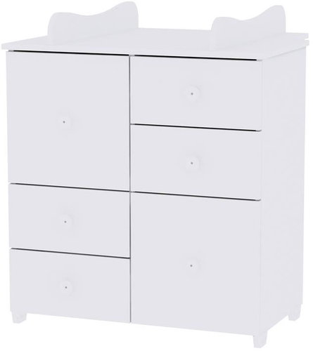 Dětská skříňka Lorelli NEW COLOUR WHITE - Skříňka - Main image