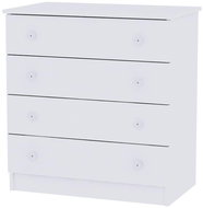 Dětská komoda Lorelli NEW WHITE - Komoda