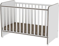 Baby Cot Lorelli SWEET DREAM 60/120 WHITE/COFFEE - Cot