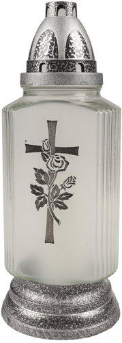 4DAVE Glass fireplace stove 1513 - Candle - Main image