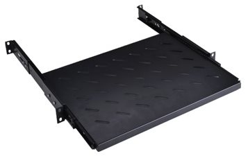 Datacom 19“ Pull-Out Shelf With Perforation 1U 350mm - Shelf - Main image