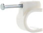 DATACOM Cable Clamp (10mm) White 100pcs - Clamp