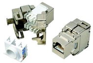 Datacom RJ45 STP CAT6 self-threading SILVER - Keystone