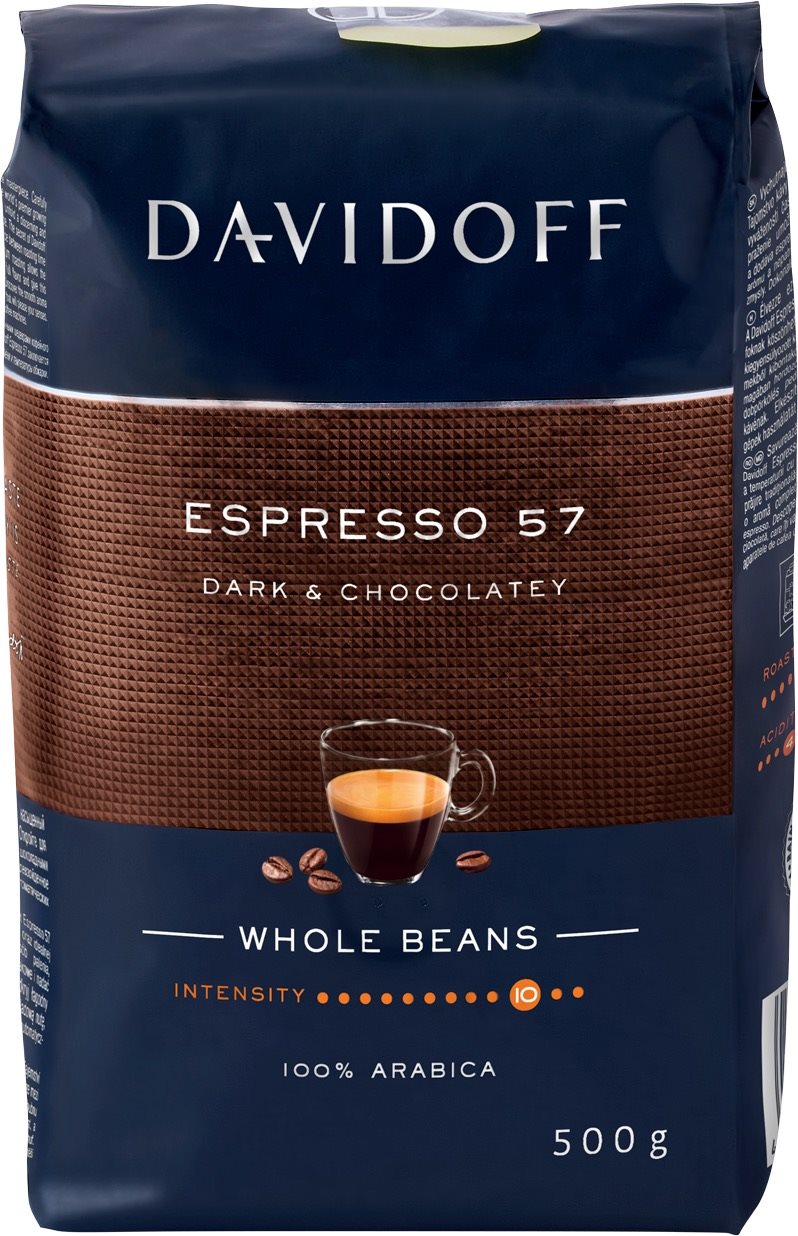 Davidoff Café Espresso 57, szemes, 500 g