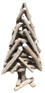 4DAVE Christmas decoration - wooden tree, 40cm - Christmas Decoration