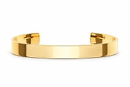 Daniel Wellington Unisex Gold Line Cuff Polished L Bracelet DW00401775 - Bracelet
