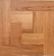 HCS deco Self-adhesive floor squares light wood - Self-Adhesive Film