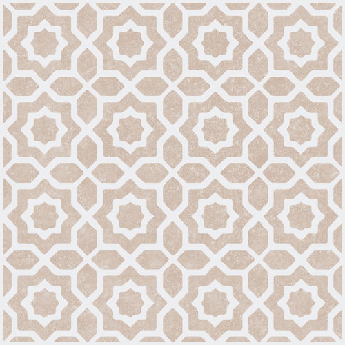 d-c-fix Self-Adhesive Floor Squares Moroccan Tiles Beige - Self-Adhesive Film - Main image