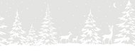 d-c-fix Christmas border on glass, deer in the forest - Self-Adhesive Decoration