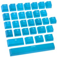 Ducky Rubber Keycap Set, 31 kláves, Double-Shot Backlight - modrá - Náhradní klávesy