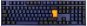 Ducky ONE 2 Horizon PBT, MX-Brown - blue - DE - Gaming Keyboard