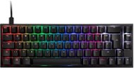 Ducky ONE 2 SF, MX-Silent-Red, RGB LED - black - DE - Gaming Keyboard