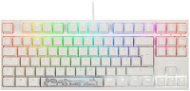Ducky ONE 2 TKL PBT, MX-Black, RGB LED – biela – DE - Herná klávesnica