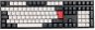 Ducky ONE 2 Tuxedo, MX-Red - black/white/red - DE - Gaming Keyboard