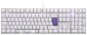 Ducky ONE 2 White Edition PBT, MX-Speed-Silver, weiße LED - weiß - DE - Gaming-Tastatur