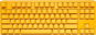 Ducky One 3 Yellow TKL, RGB LED - MX-Blue - DE - Gaming Keyboard