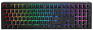 Ducky One 3 Classic Black/White Gaming keyboard, RGB LED - MX-Silent-Red (US) - Gaming-Tastatur