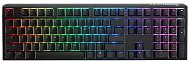 Ducky One 3 Classic Black/White Gaming Keyboard, RGB LED - MX-Silent-Red (US) - Gamer billentyűzet