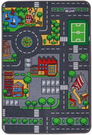 DOCHTMANN Children's carpet city 67 × 100 cm - Carpet
