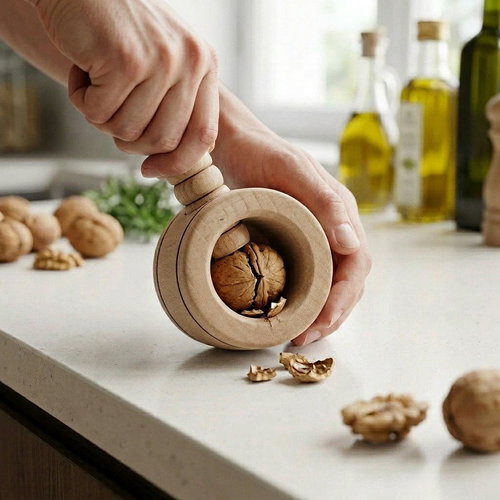 DOCHTMANN Nut nutcracker barrel - Nutcracker - Main image