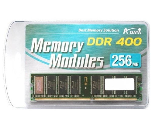 256MB DDR 400MHz PC3200 ADATA RETAIL BOX - - - Hauptbild