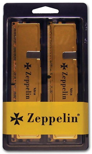 ZEPPELIN 4GB KIT DDR2 800MHz CL6 GOLD - RAM - Main image