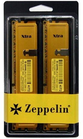 ZEPPELIN 4GB KIT DDR3 1333MHz CL9 GOLD - RAM - Main image