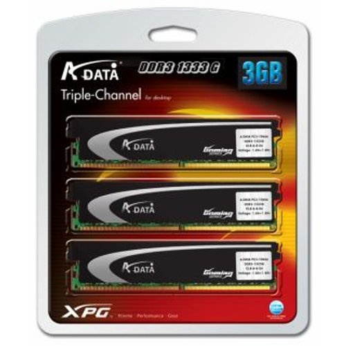 Memory A-DATA 3GB KIT DDR3 1333MHz CL8 - RAM - Main image