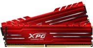 ADATA XPG 32 GB-os KIT DDR4 3000MHz CL16 GAMMIX D10, piros - RAM memória